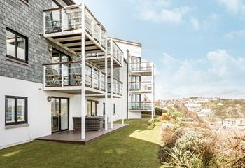Enjoy the views from your own private balcony. 