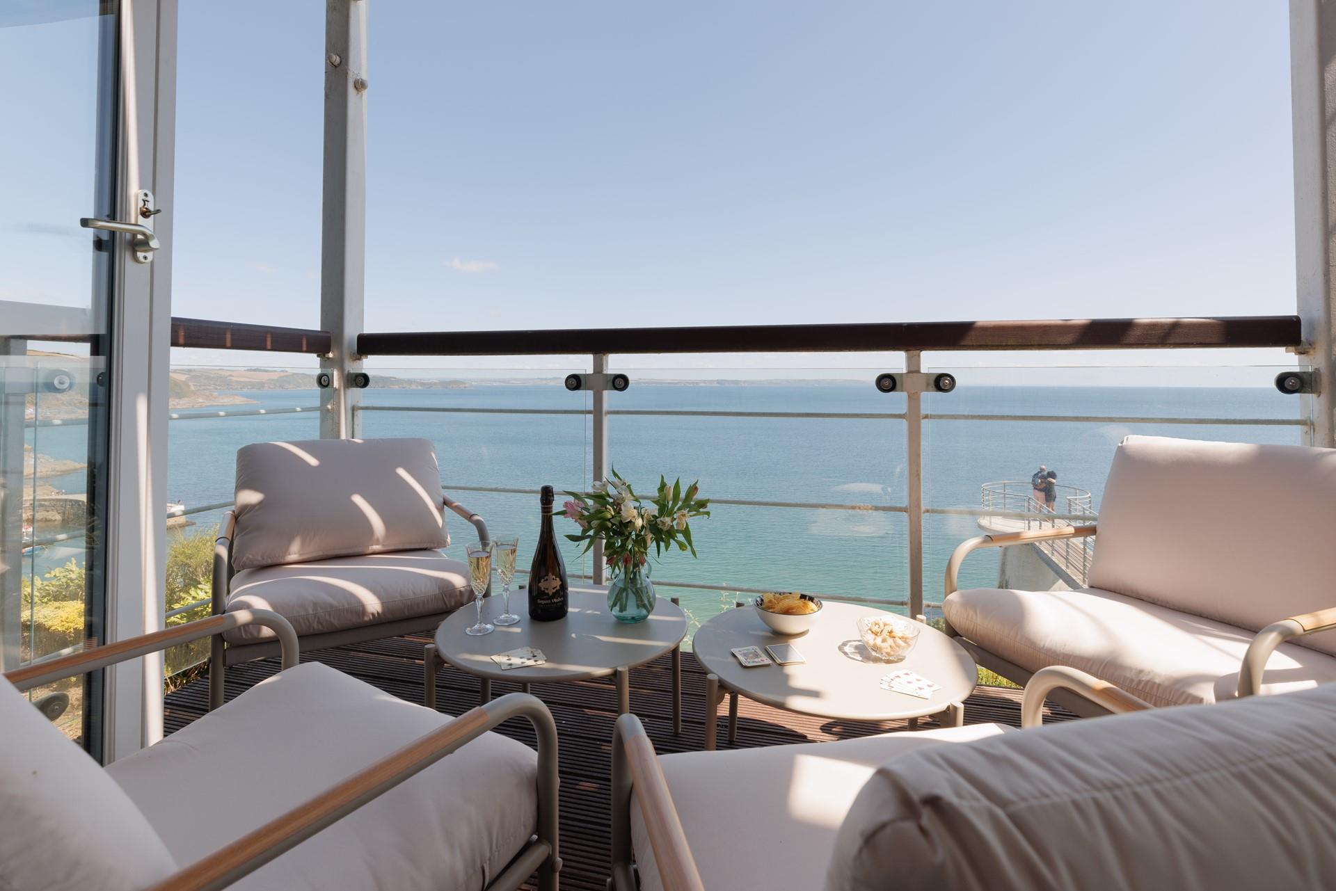 Sea views don't get much better than this!