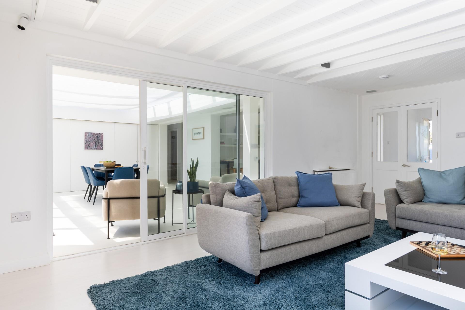 Light and airy with floor to ceiling windows!