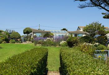 There's plenty of outside space for everyone to unwind!