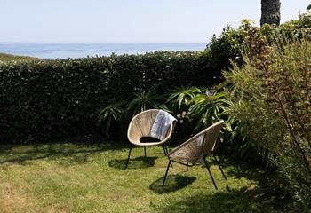 A shady spot for keeping cool in the summer.