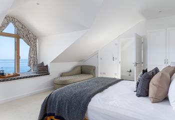 Listen to the sounds of the sea a you drift off in bedroom 2. 