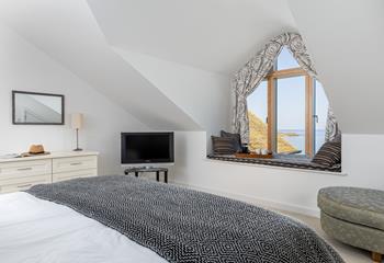 Bedroom 2 offers another super king bed.