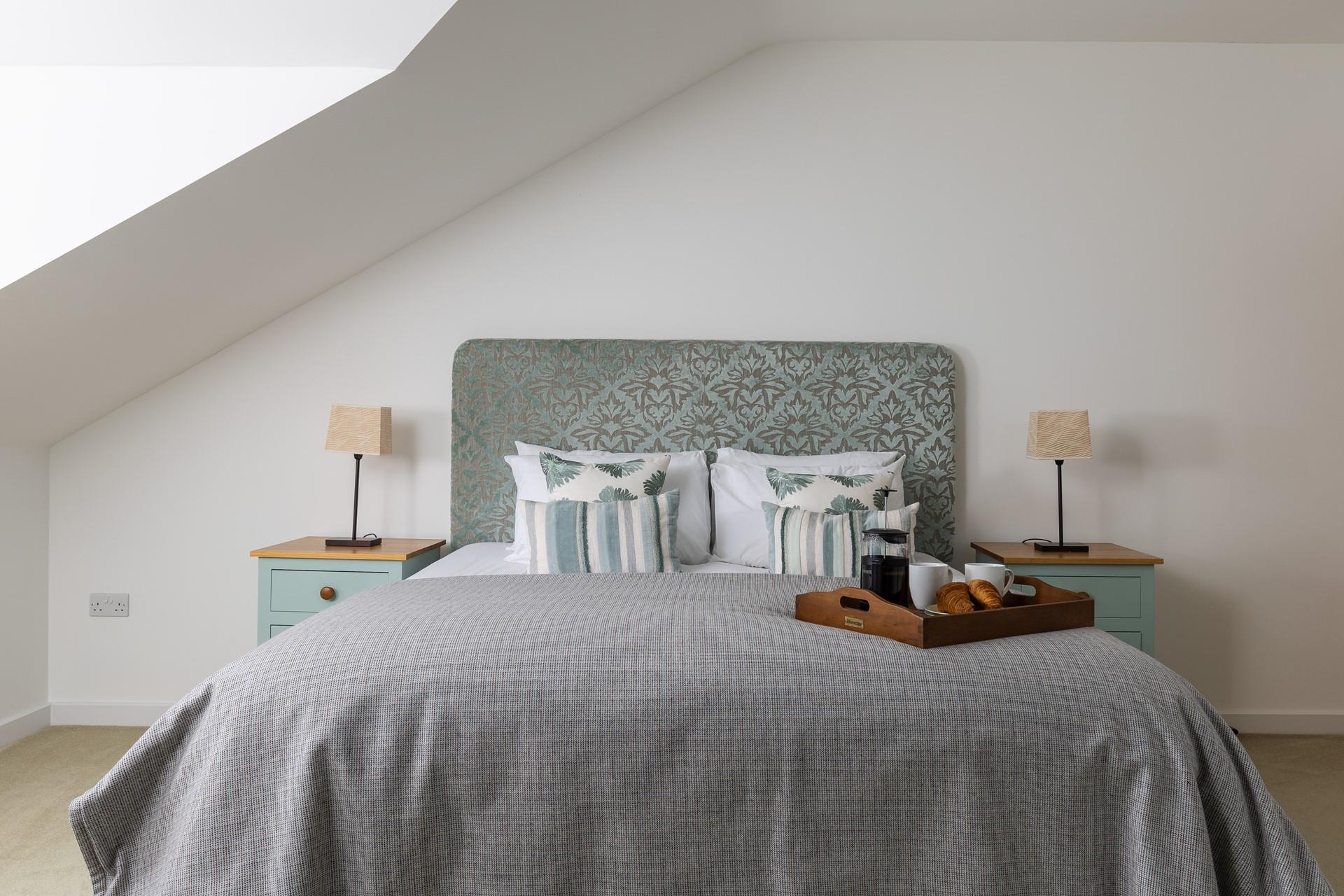 The super king bed in bedroom 3 offers a restful night's sleep.