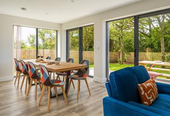 Light and bright, Pinbren is a stunning home from home.
