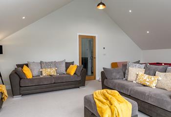 You'll find plenty of space for all the family to relax.