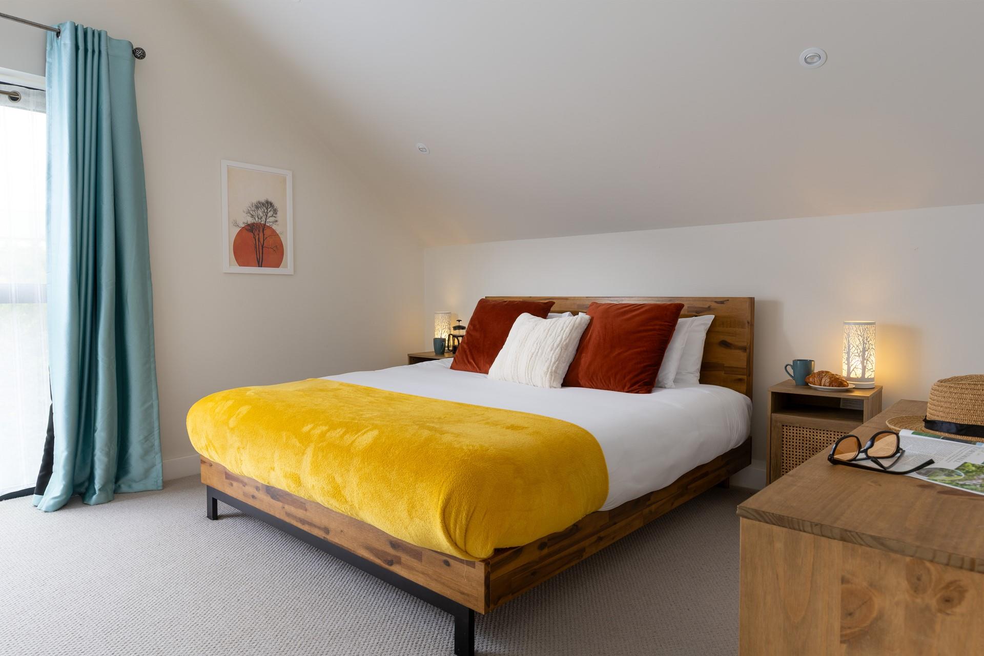 Spend slow mornings in bed, before heading out to explore the coast.