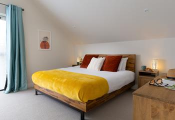 Spend slow mornings in bed, before heading out to explore the coast.