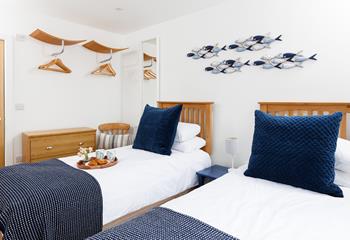 Bedroom 1 is ideal for either children or adults.