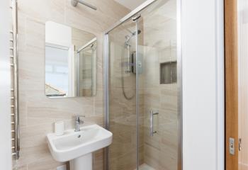 Start the day with an invigorating shower before you explore St Ives.