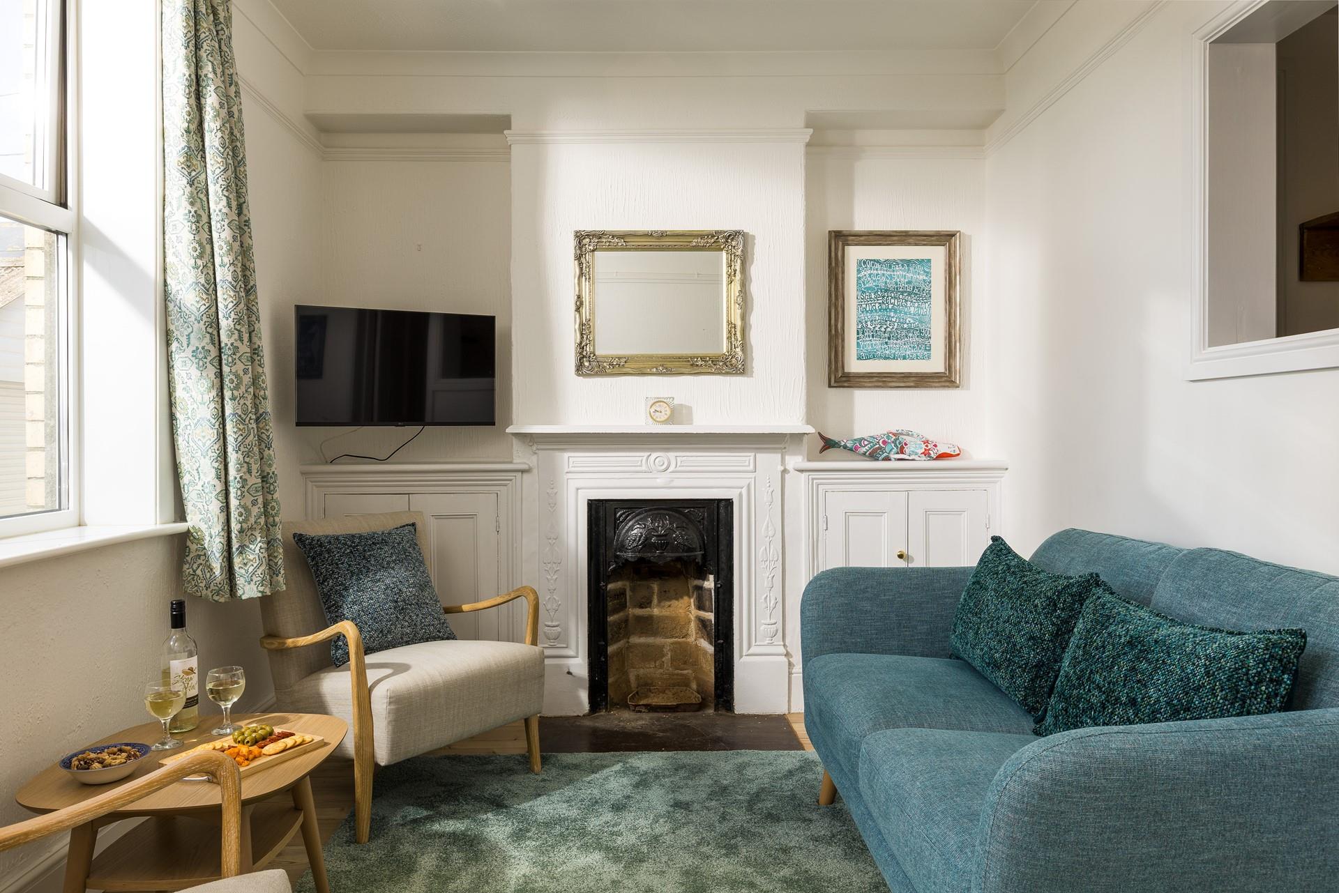 Come in from the beach, kick off your shoes and settle in.