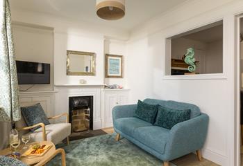 Sink into the sofa, pop on your favourite movie and unwind. 