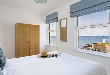 Wake up to sea views from the moment you open your eyes.