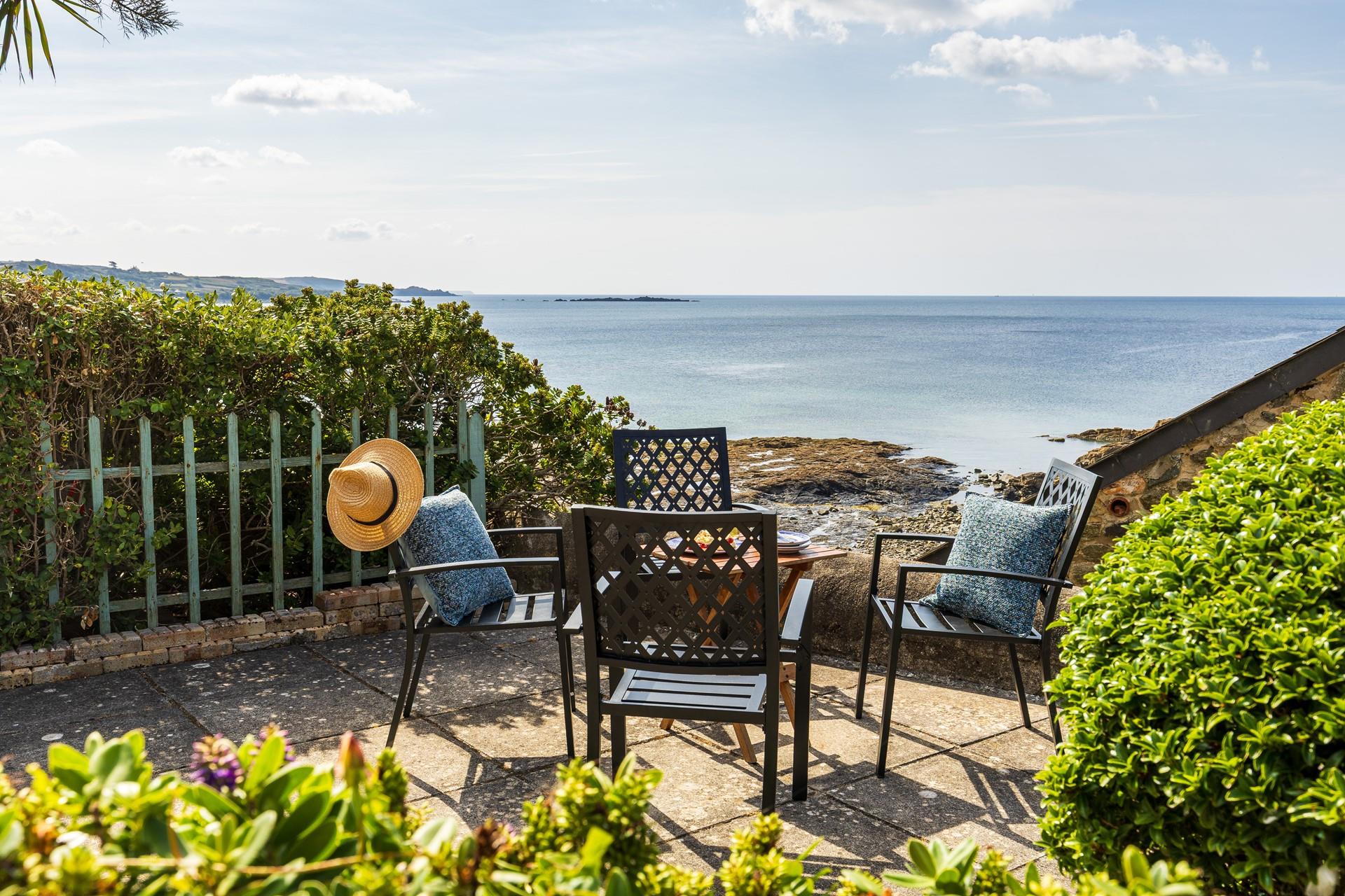 The perfect spot for al fresco dining. 