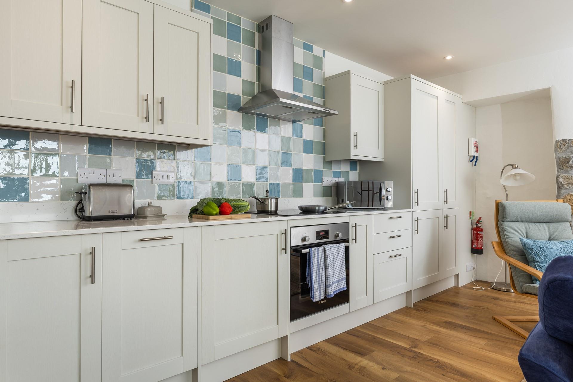With plenty of space to cook and relax.