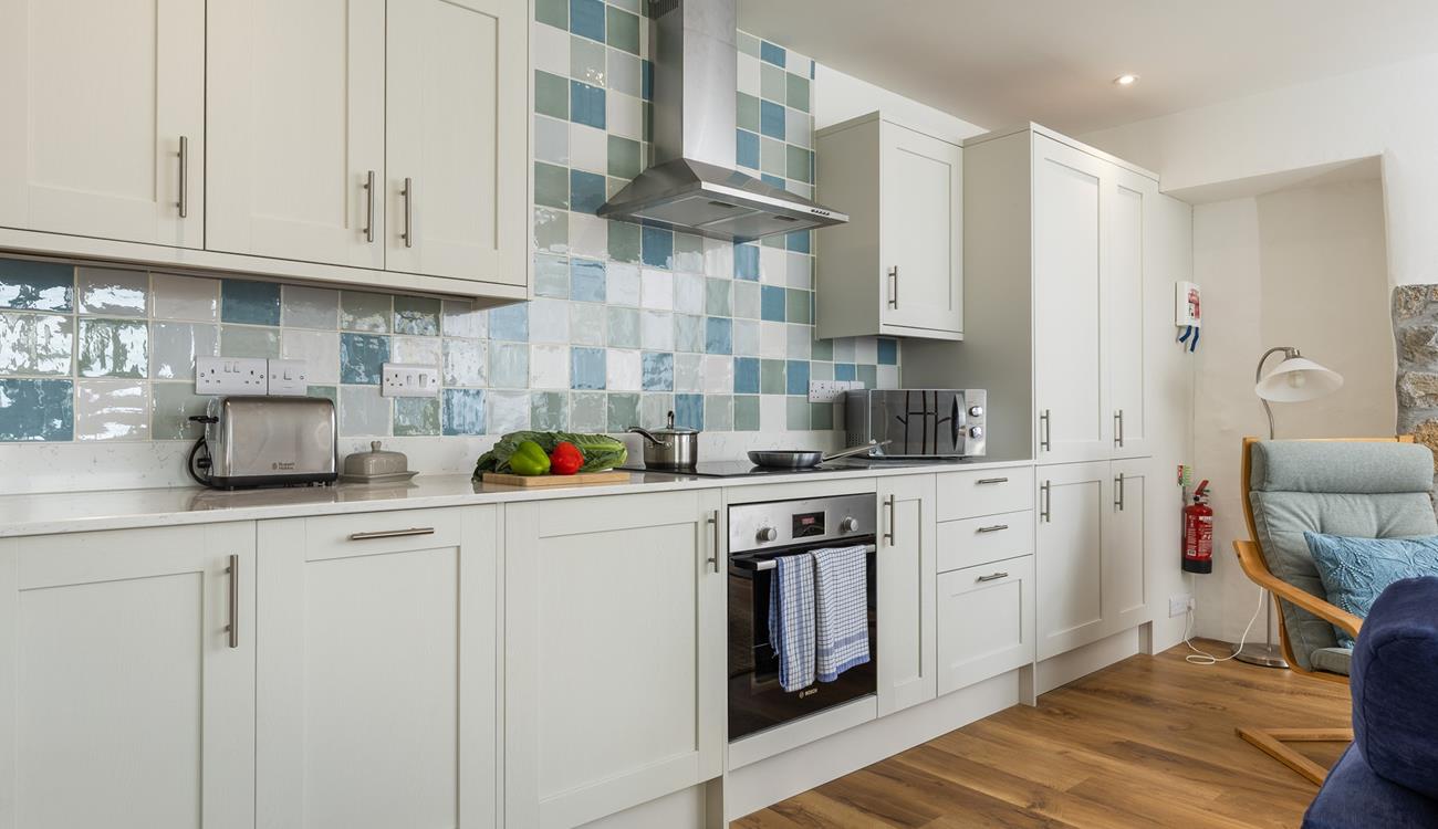 With plenty of space to cook and relax.