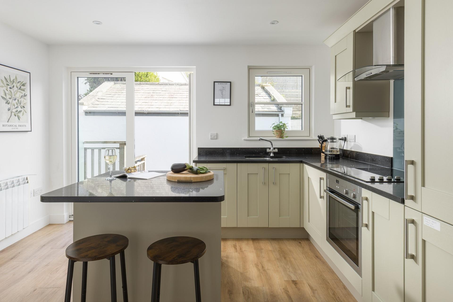 The kitchen has all you need to cook up a storm!