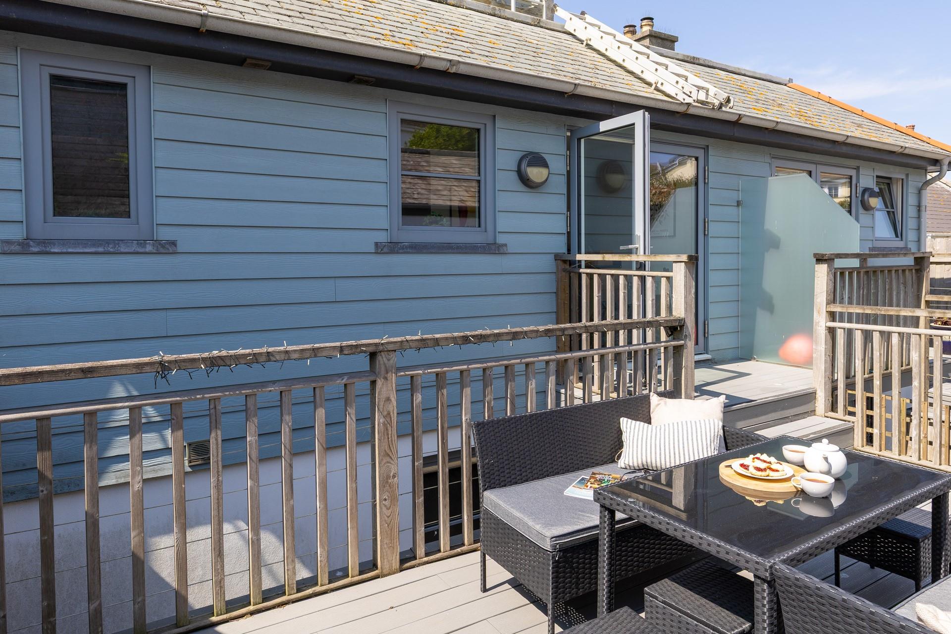 Enjoy sunny afternoons and balmy evenings after a day of exploring the coast!