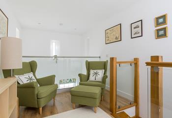 The perfect corner for curling up with a good book!