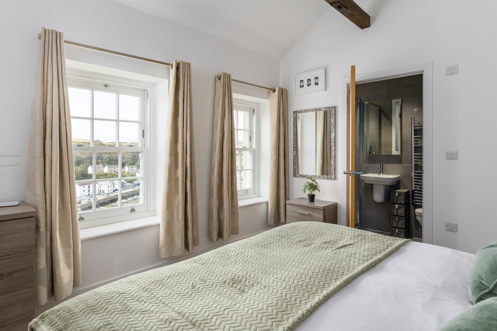 There's plenty of storage and an en suite shower.