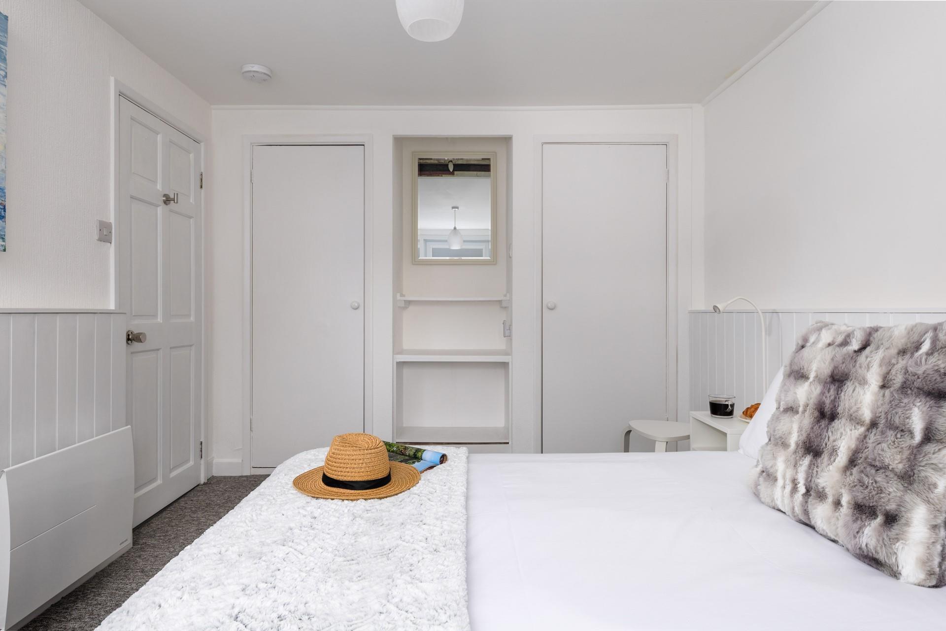 There's plenty of storage space in bedroom 1.