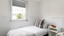 Bedroom 3 offers another single bed, ideal for holidaying with either family or friends.