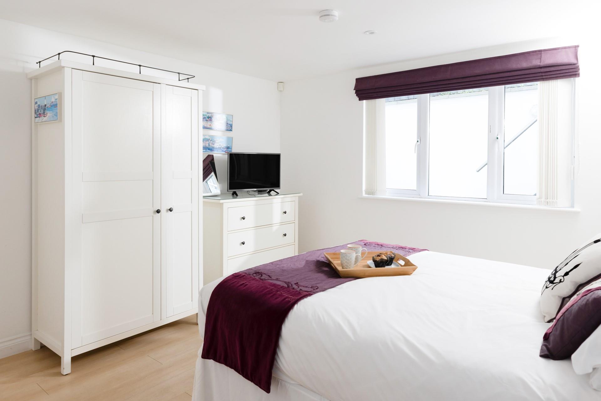 The ample storage space makes settling in a breeze. 