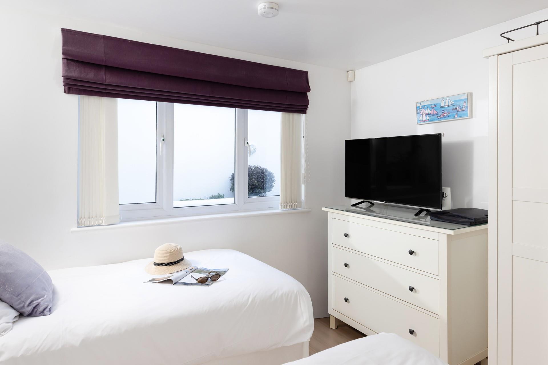 Climb into bed and settle down with your favourite TV show. 