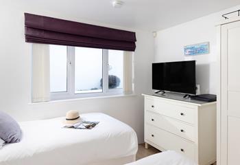 Climb into bed and settle down with your favourite TV show. 